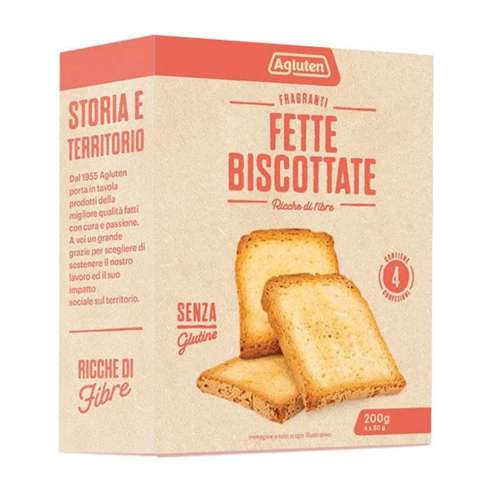 Agluten Fette Biscottate 200 G
