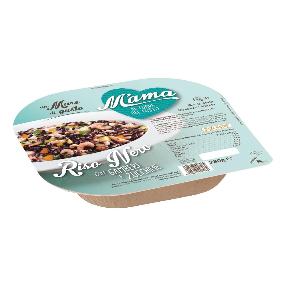 Schar Riso Nero Gamberi Zucchine M'ama Gluten Free 280 G