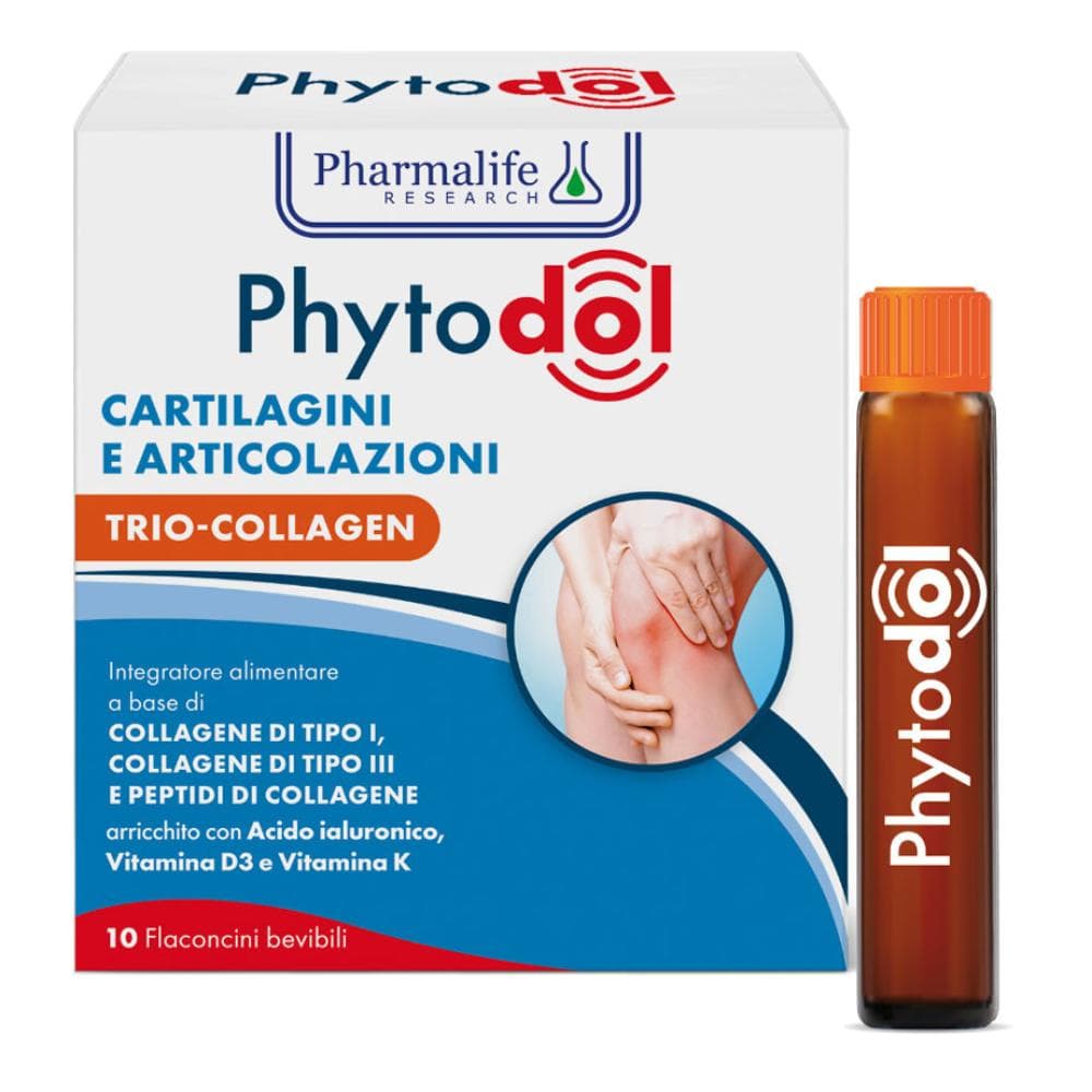 Phytodol Cartilagini Articolazioni Trio Collagen 10 Shots Da 25 Ml