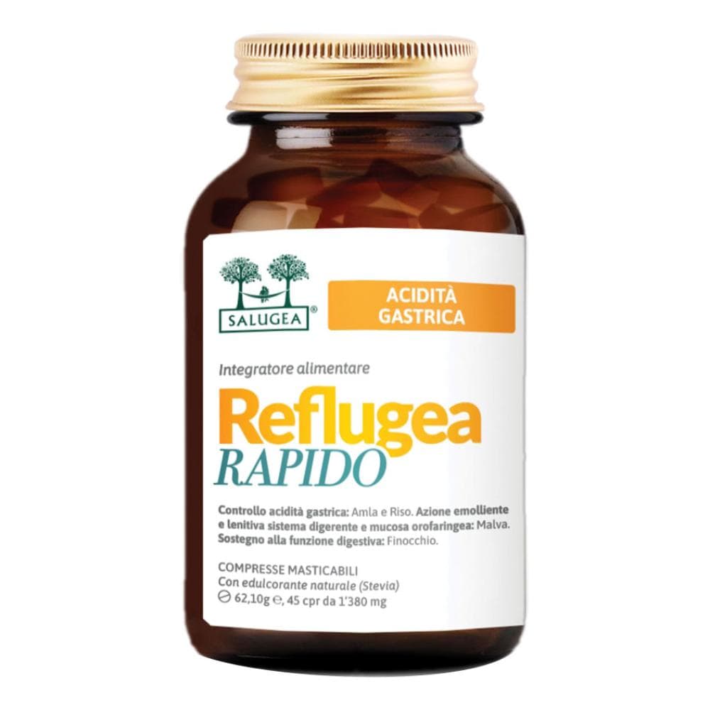 Reflugea Rapido Salugea 45 Compresse Masticabili Da 1380 Mg