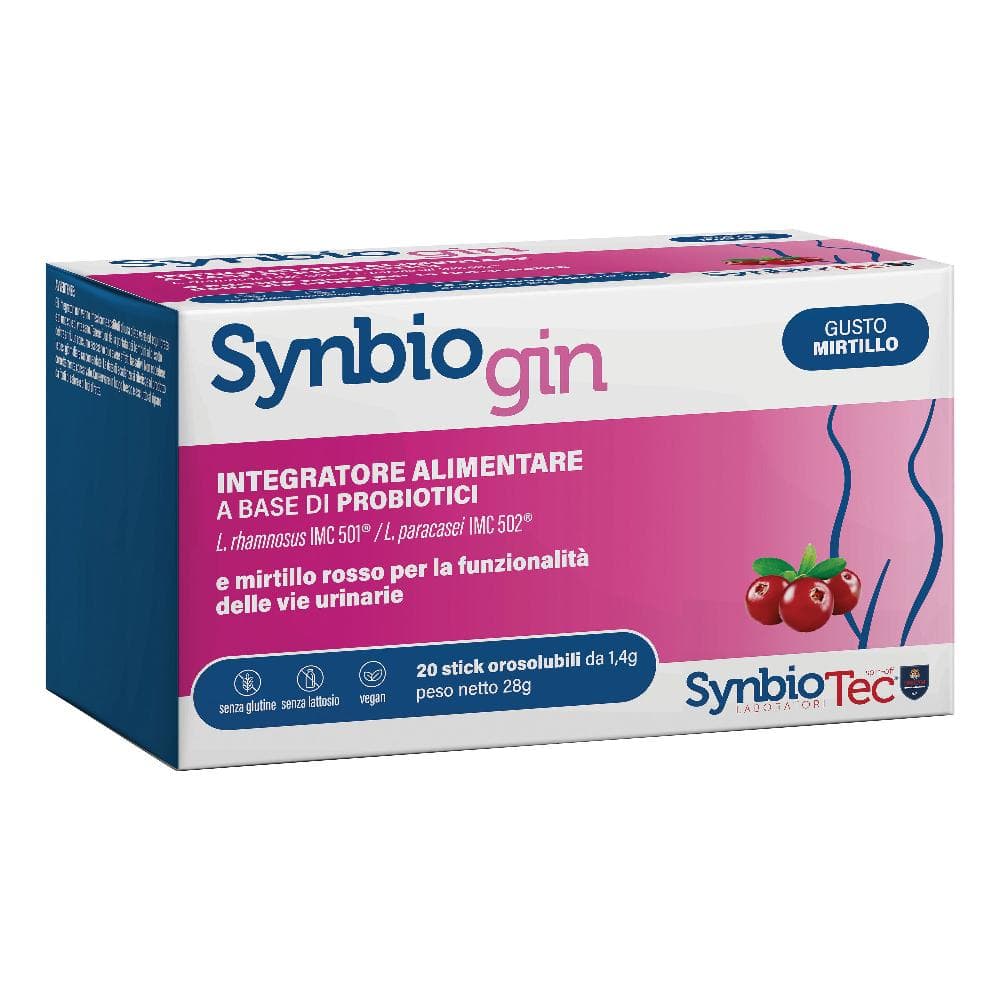 Synbiogin 20 stick orosolubili