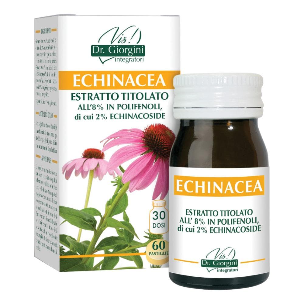 Echinacea Estratto Titolato 60 Pastiglie 500 Mg