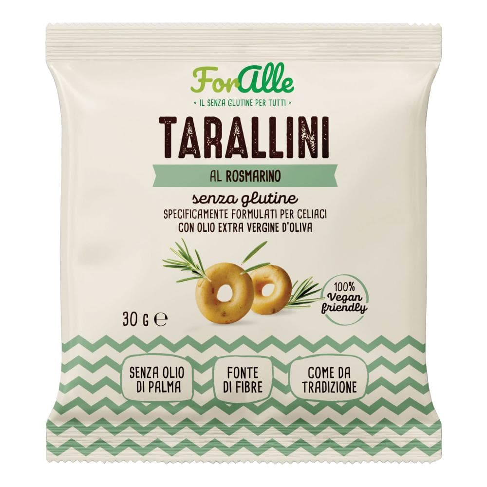Foralle Tarallini Rosmarino 30 G