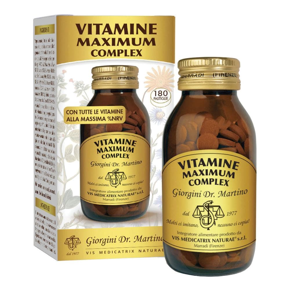 Vitamine maximum complex 180 pastiglie