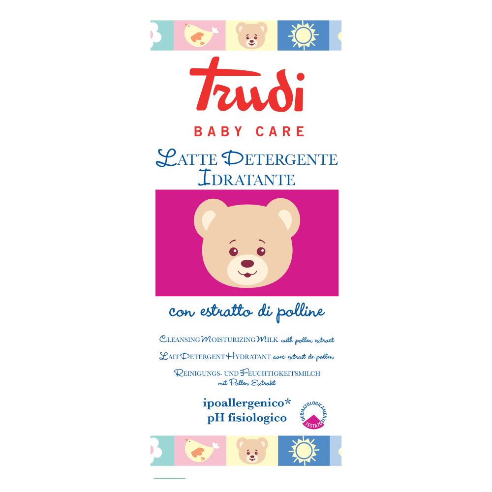 Trudi baby care latte detergente idratante 250 ml