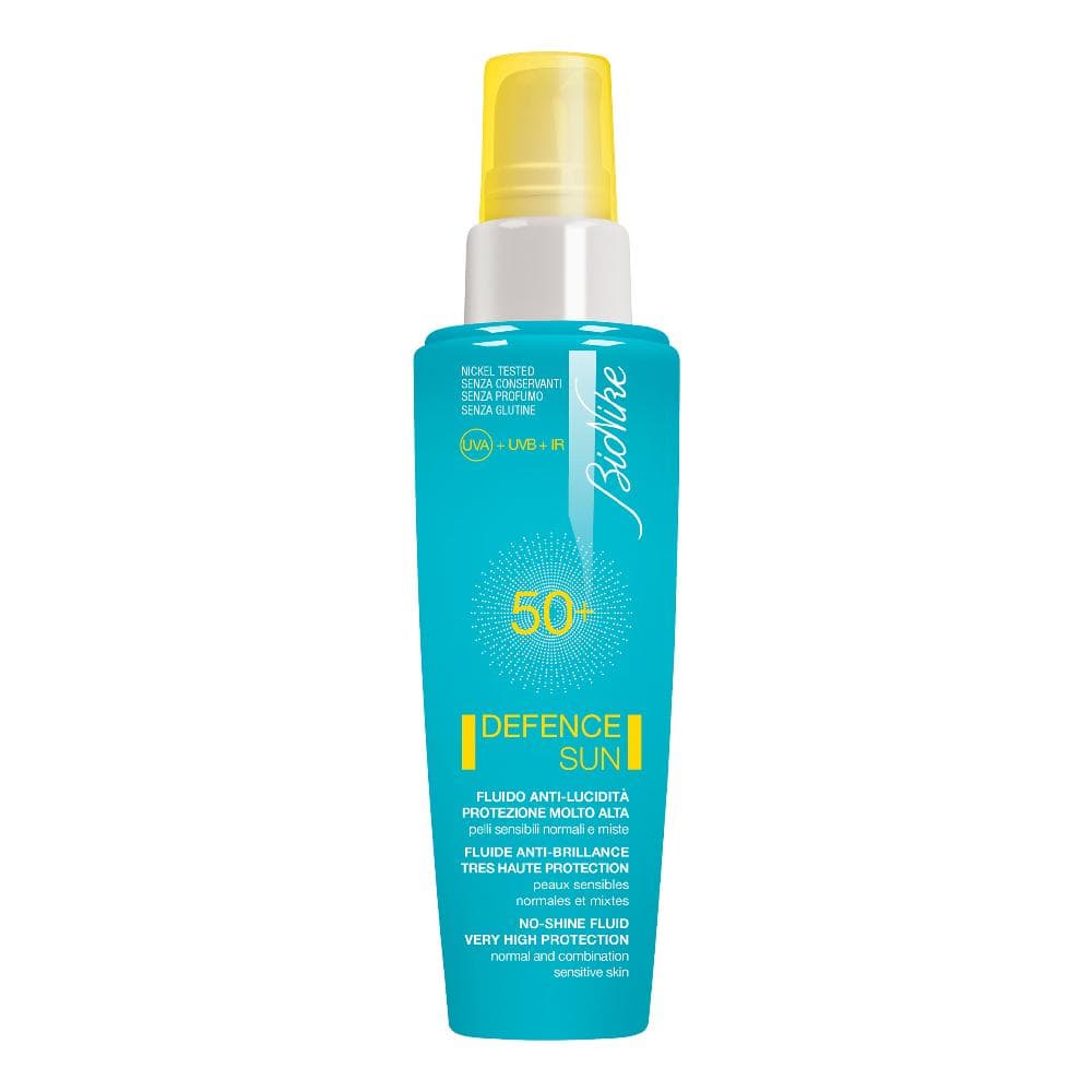Defence sun fluido anti luciodità protezione molto alta 50+ 50ml