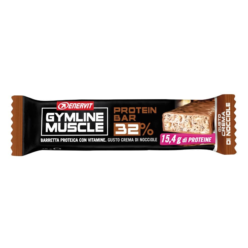 GYMLINE PROT BAR 32% CR NOCC