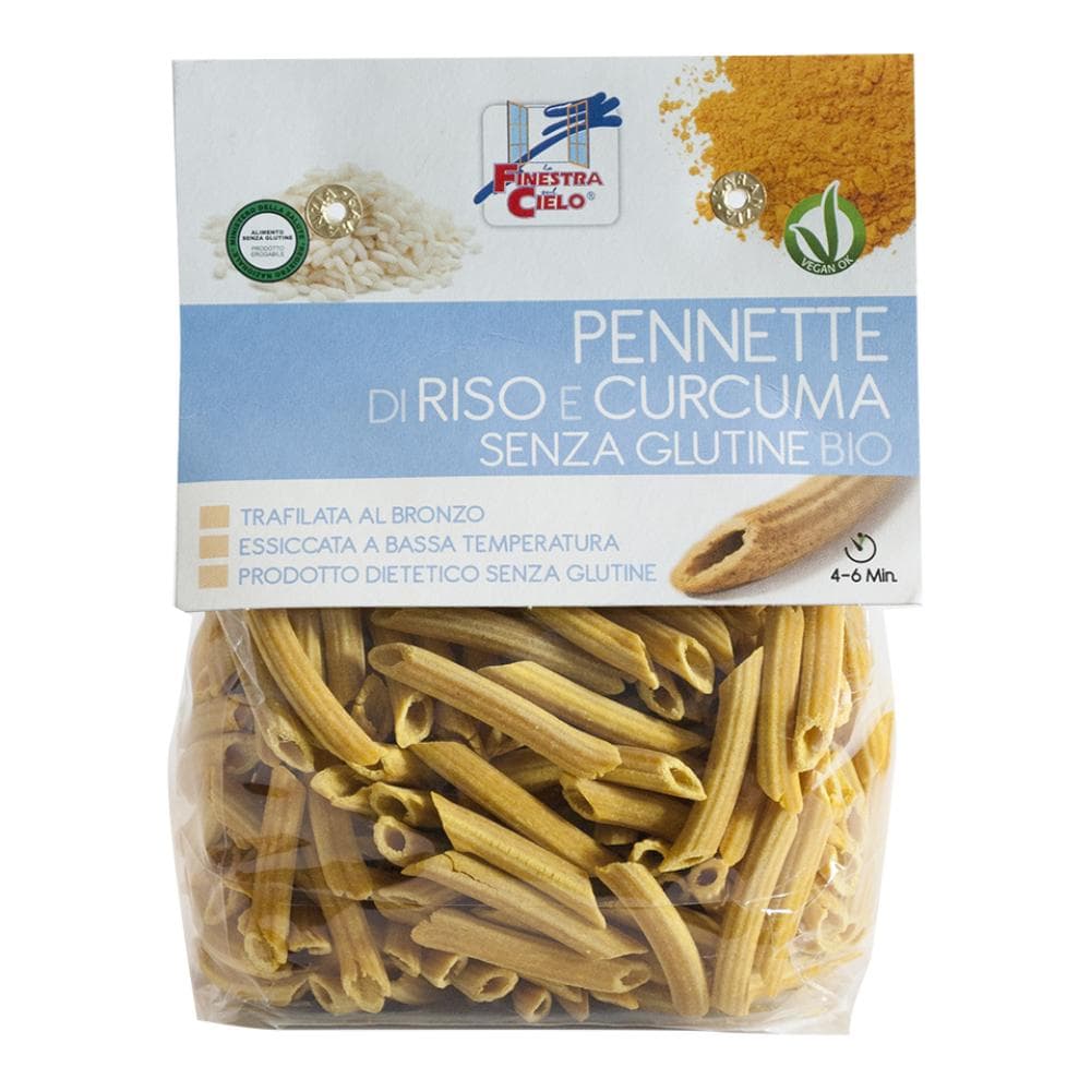 Pennette riso e curcuma senza glutine bio 250 g
