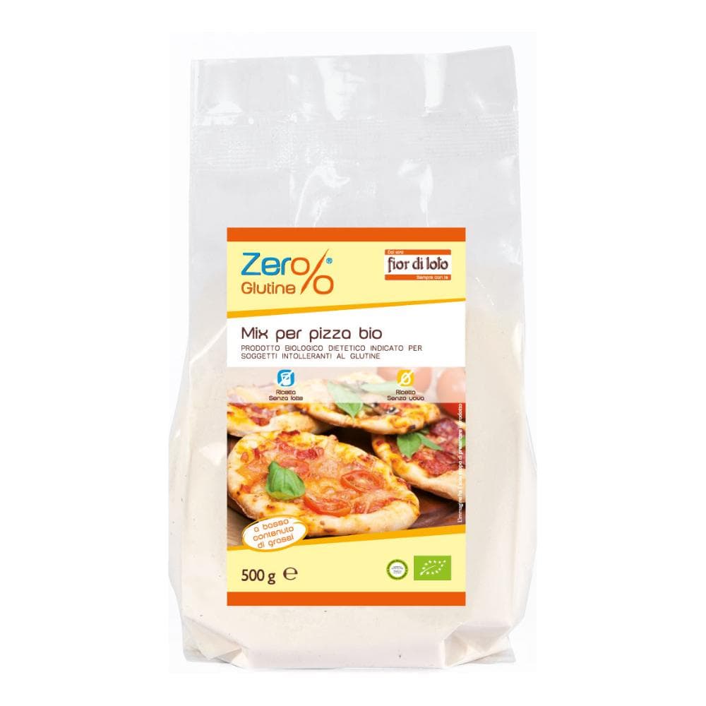 Mix per pizza focaccia senza glutine bio 500 g