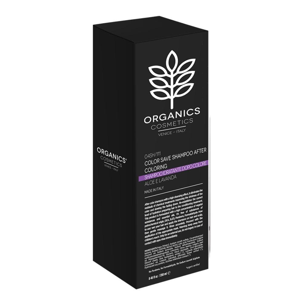 Organics pharm color save shampoo after coloring aloe and lavender