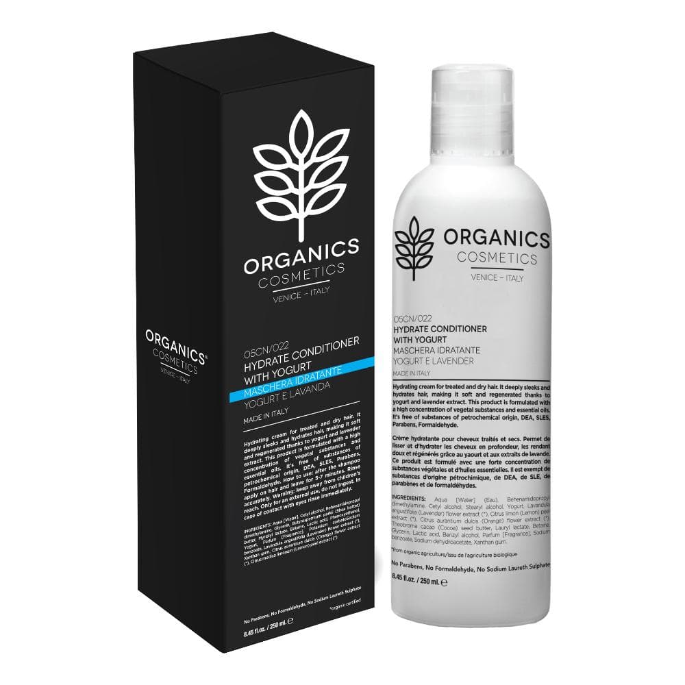 Organics pharm hydrate conditioner with yogurt and lavender