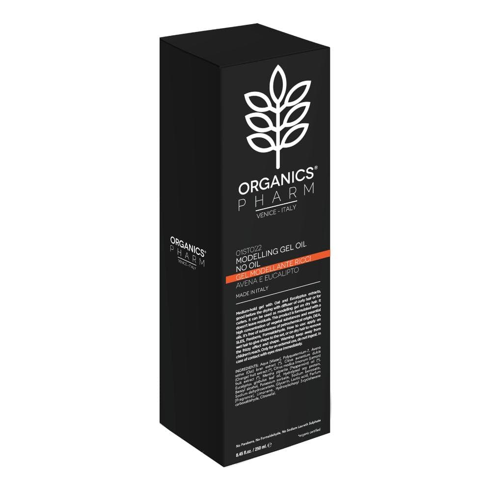 Organics pharm modelling gel oil non oil oat and eucalyptus