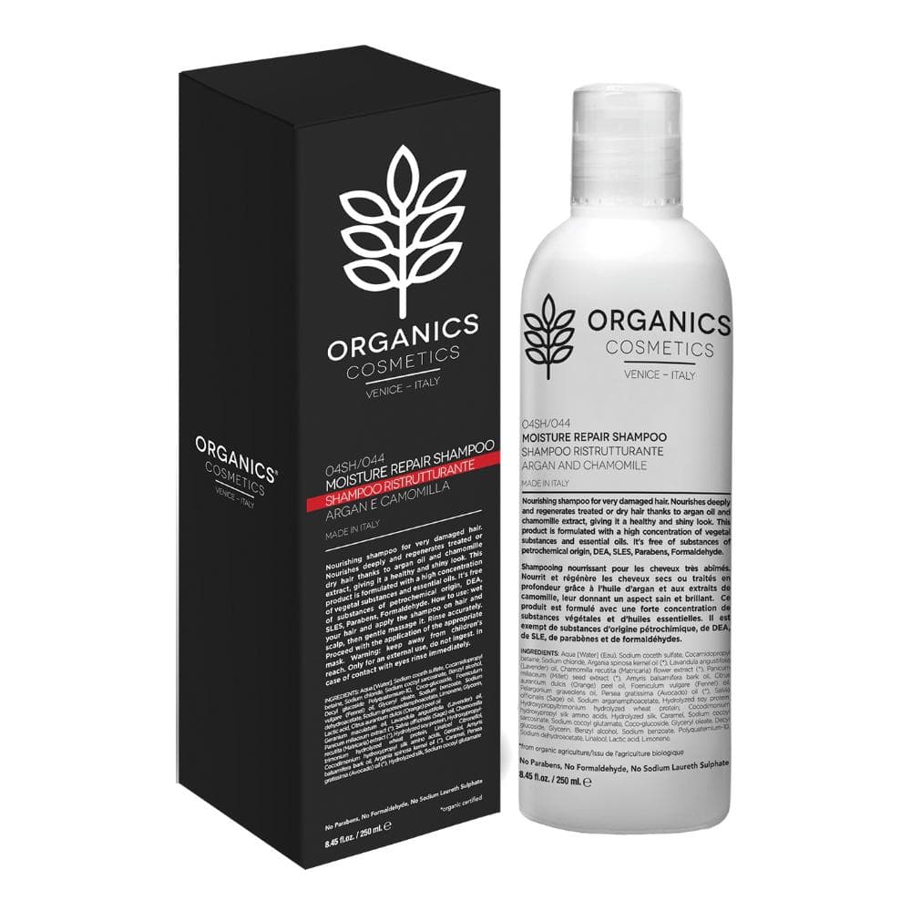 Organics pharm moisture repair shampoo argan oil and chamomille