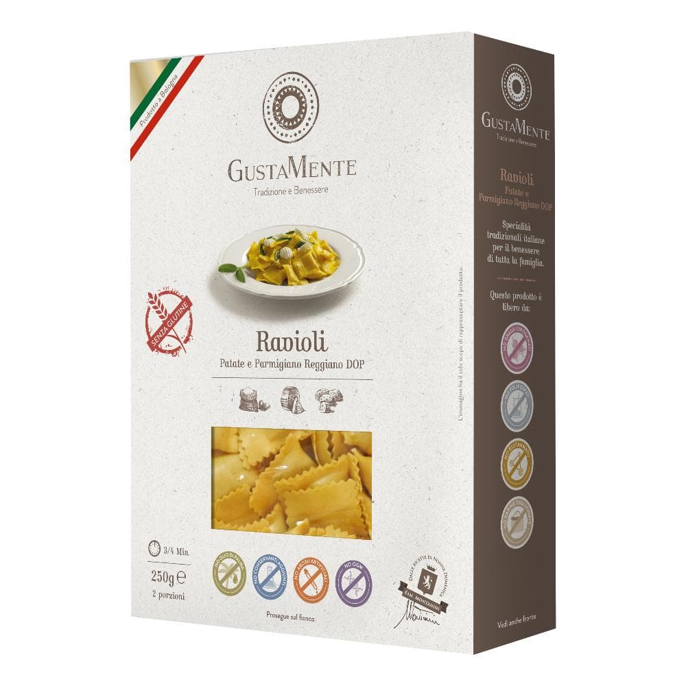 Gustamente ravioli pat/parm.