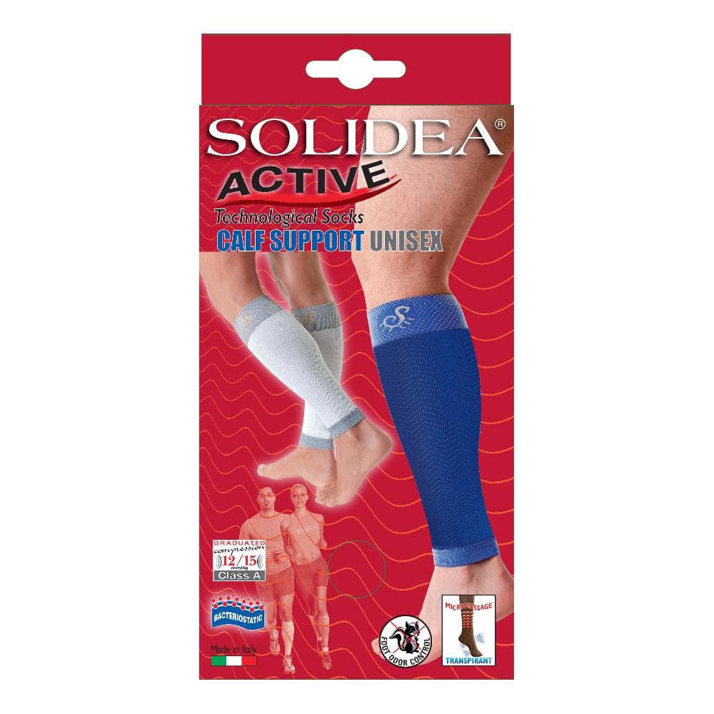 Calf support gambale nero m