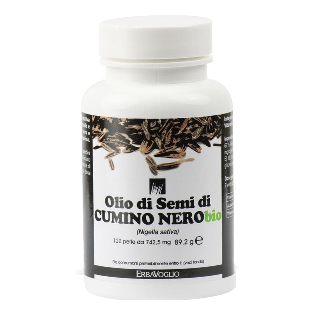 Olio semi cumino nero bio - 120 perle