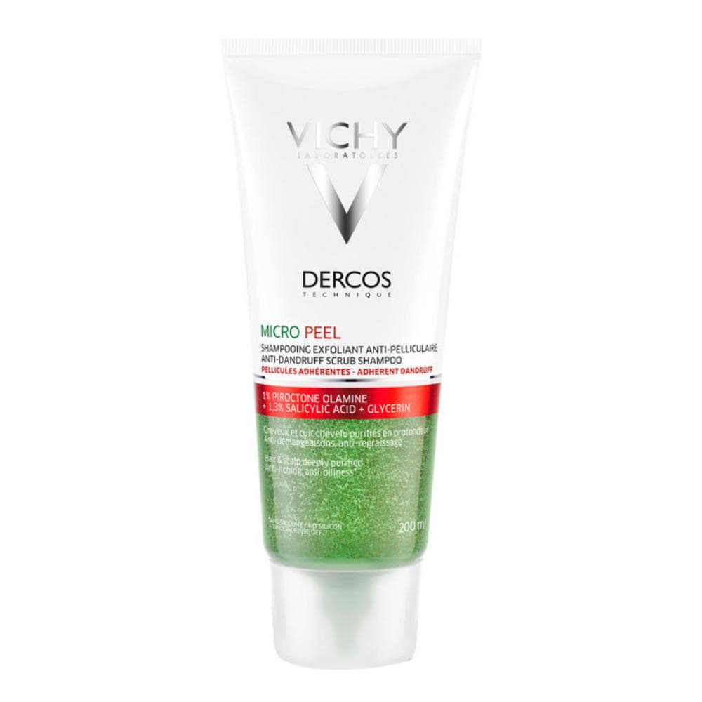 Dercos micro peel sh.esf.200ml