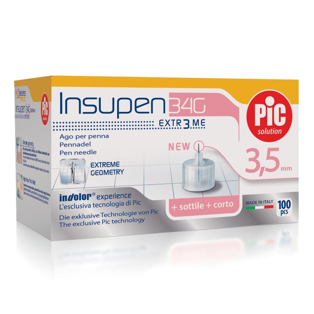 INSUPEN 34g 3,5mm 100 Aghi