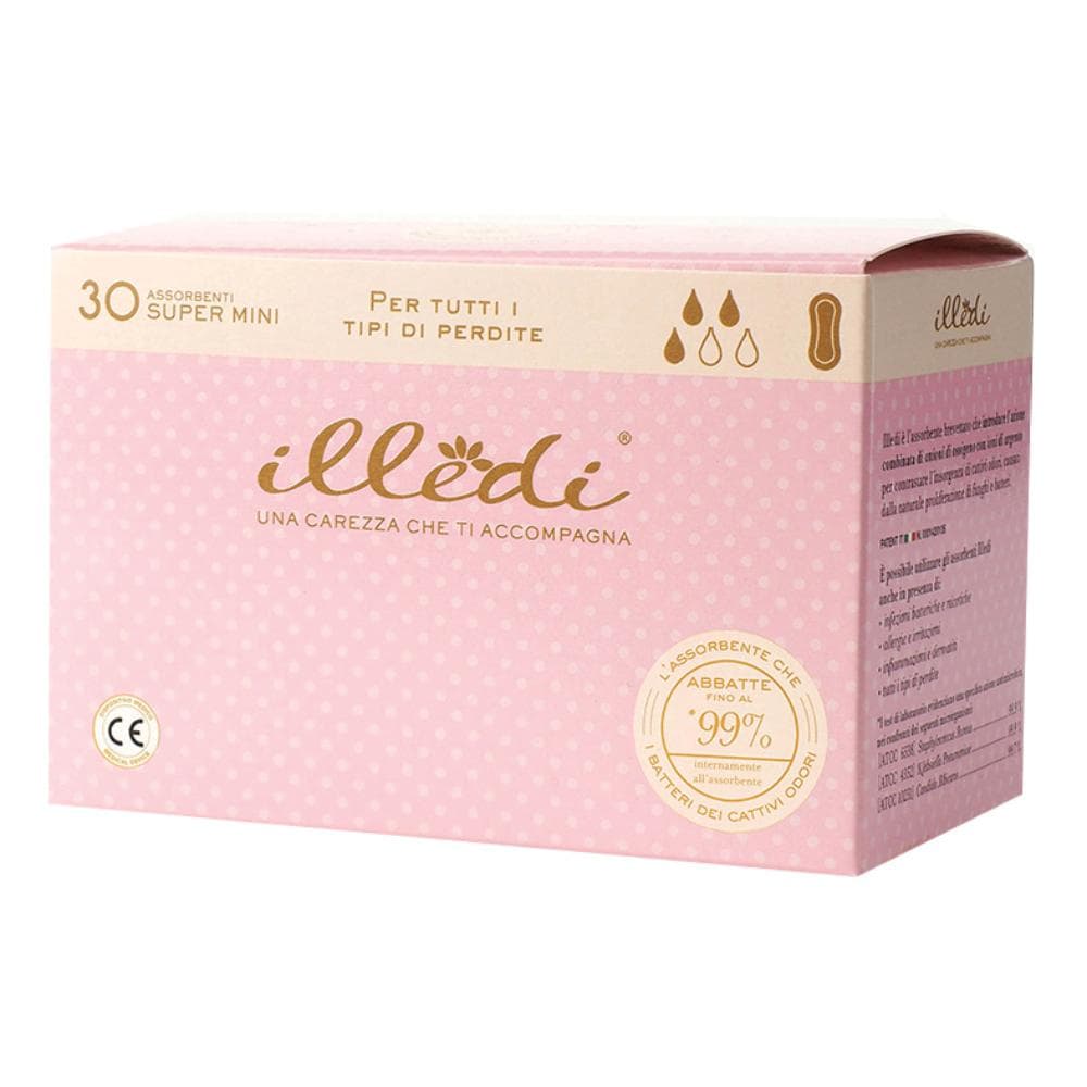 Illedi Super Mini Assorbenti Senza Ali 30 Pezzi