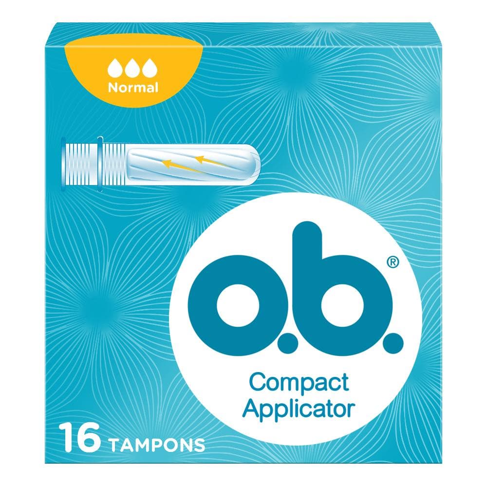 O.B. Compact Applicator Tamponi Flusso Normale