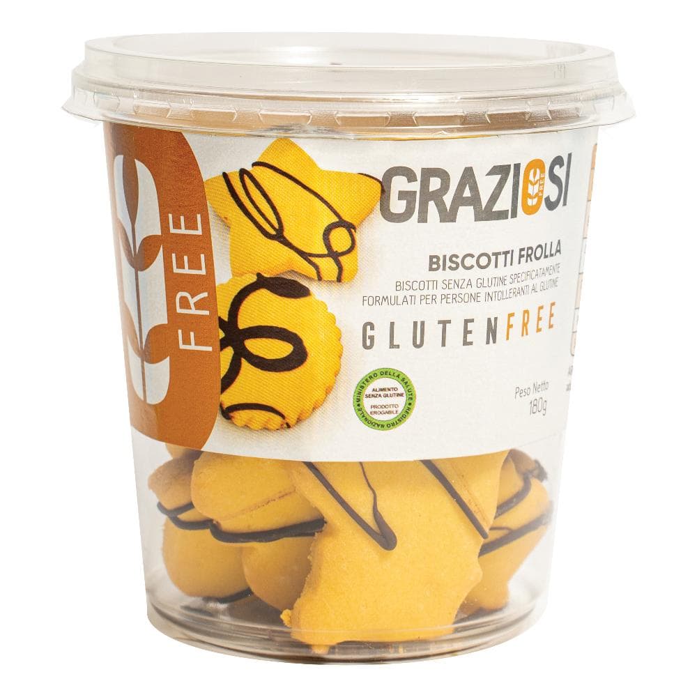 Laboratorio Graziosi Biscotti Frolla Senza Glutine 180 gr