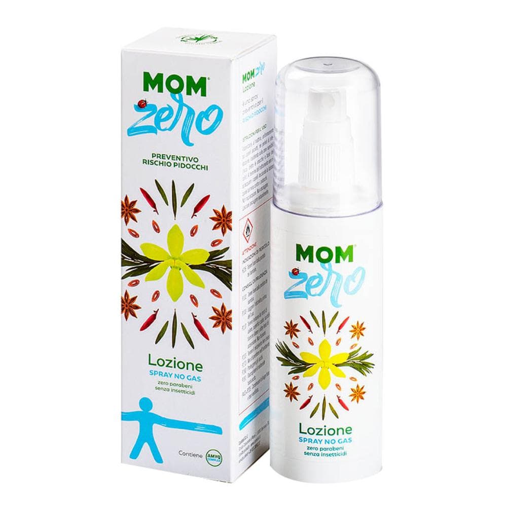 Mom Zero Preventivo Rischio Pidocchi Lozione Spray 100 ml