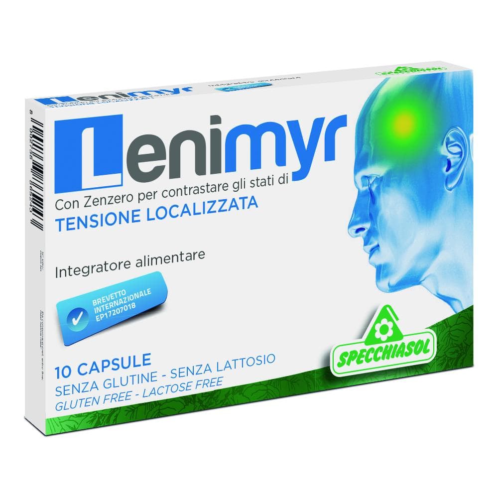 Specchiasol Lenimyr Integratore per Ridurre Tensione Localizzata 10 capsule