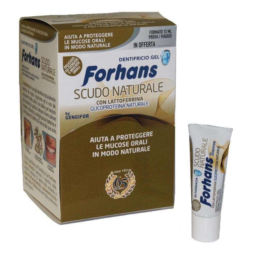 Forhans Dentifricio Scudo Naturale 12 Ml