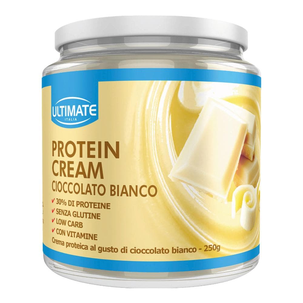 Ultimate Italia Protein Crema Spalmabile Cioccolato Bianco 250 g