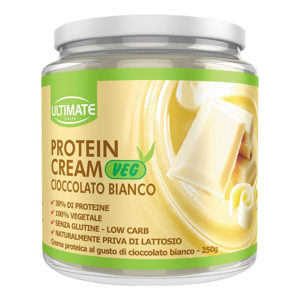 Ultimate Protein Crema Veg Spalmabile Cioccolato Bianco 250 g