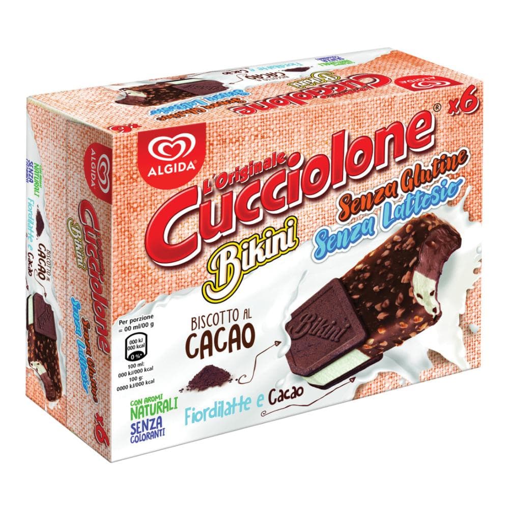 Algida cucciolone bikini 6 x 50 g