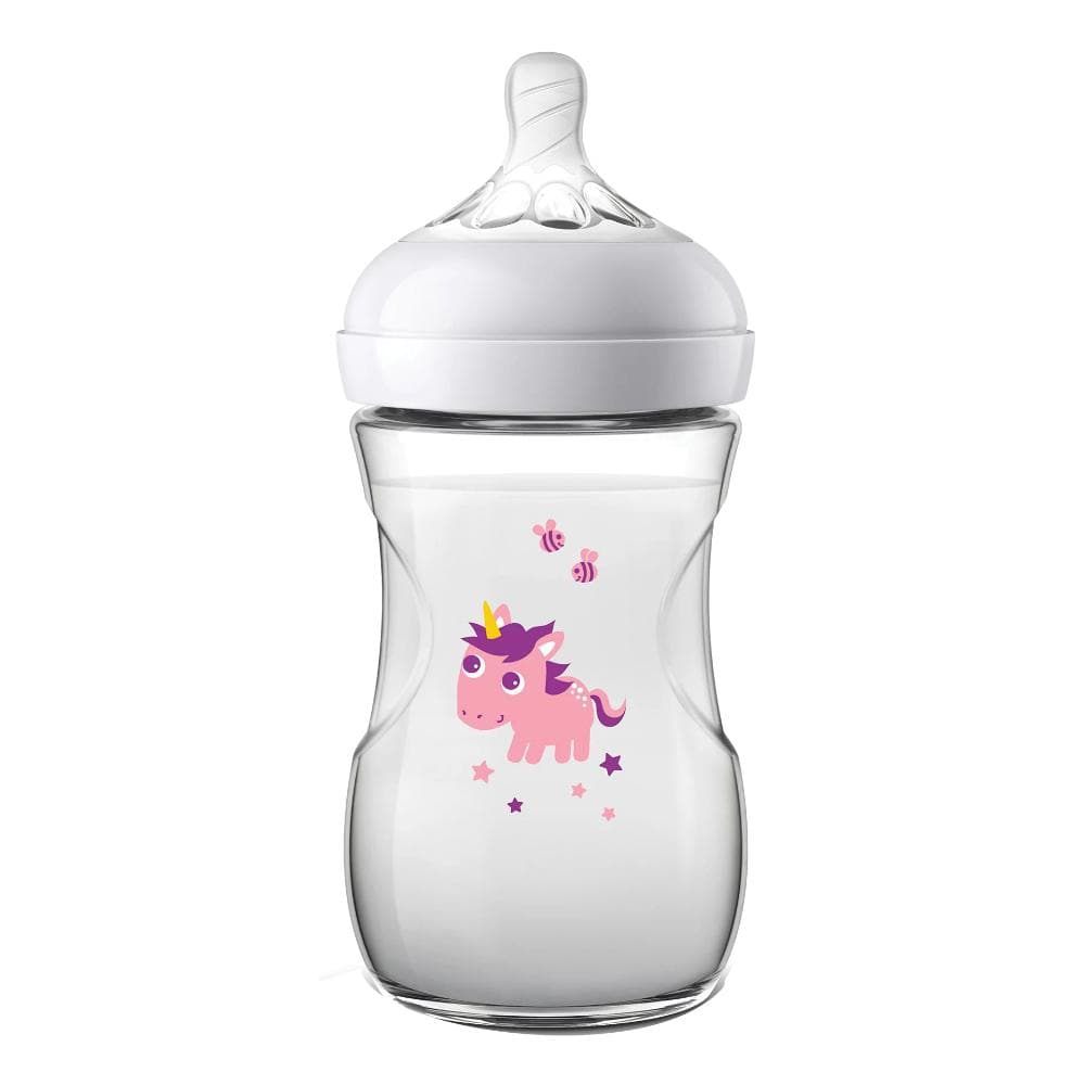 Avent bottle natural 2.0 9oz unicorn