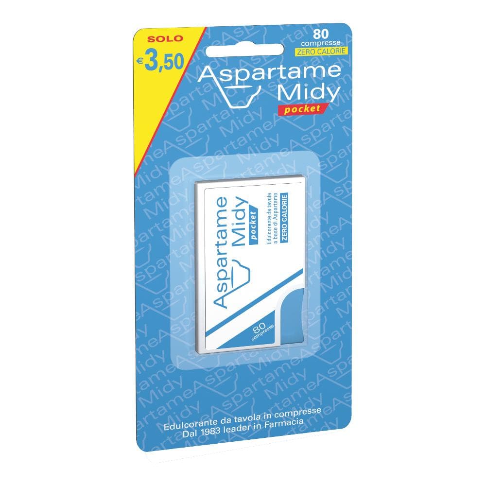 Aspartame midy pocket 80cpresi