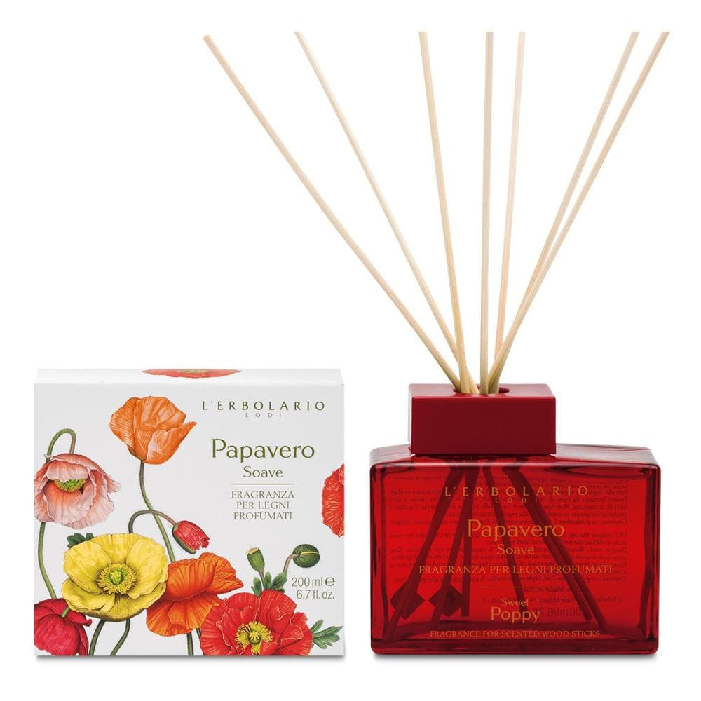 Papavero soave fragranza per legni profumati 200 ml