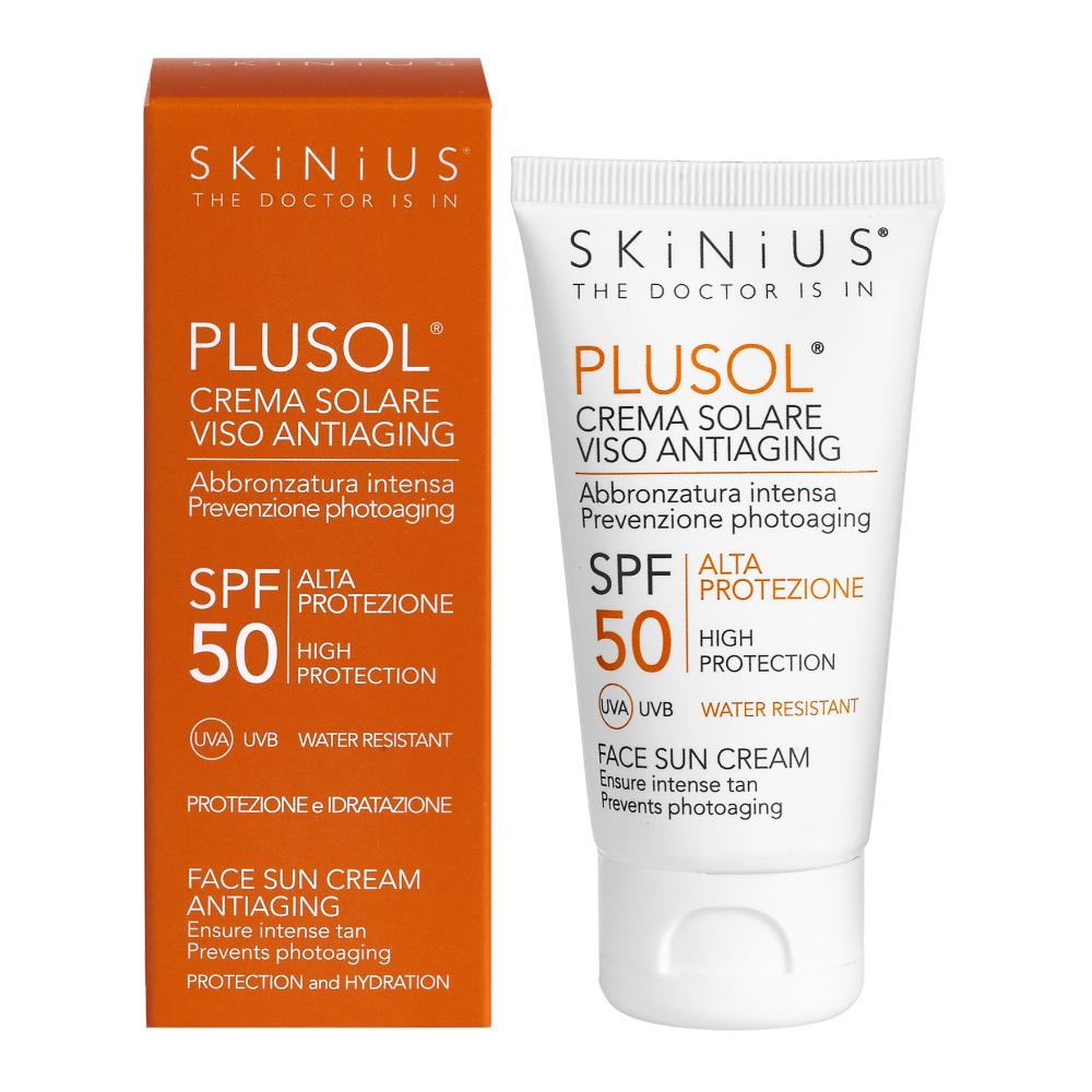 Plusol sol.crema viso 50+50ml