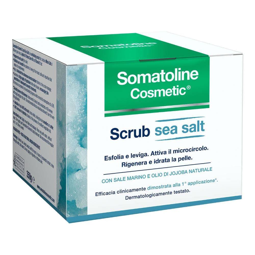 Somatoline cosmetic scrub sea salt 350 grammi