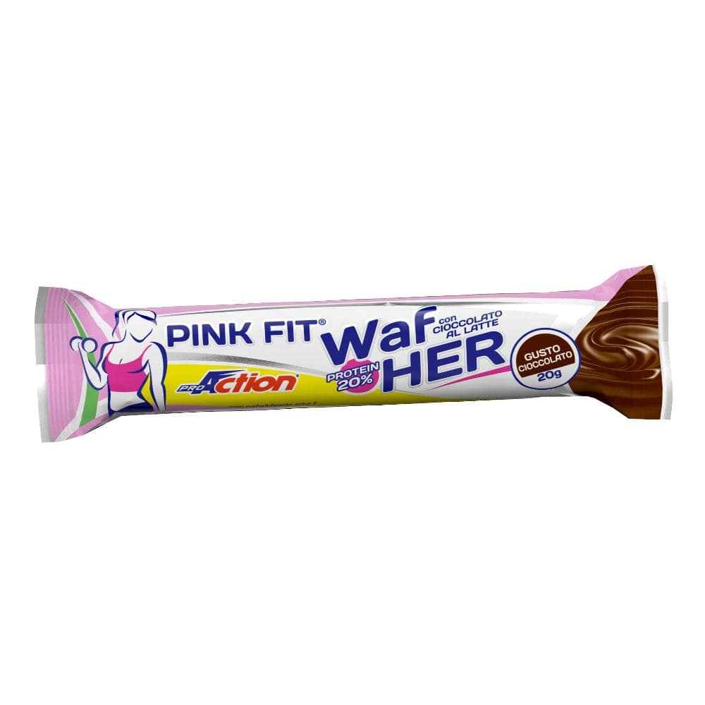 Proaction Pink Fit Protein Wafer Cioccolato 20 G