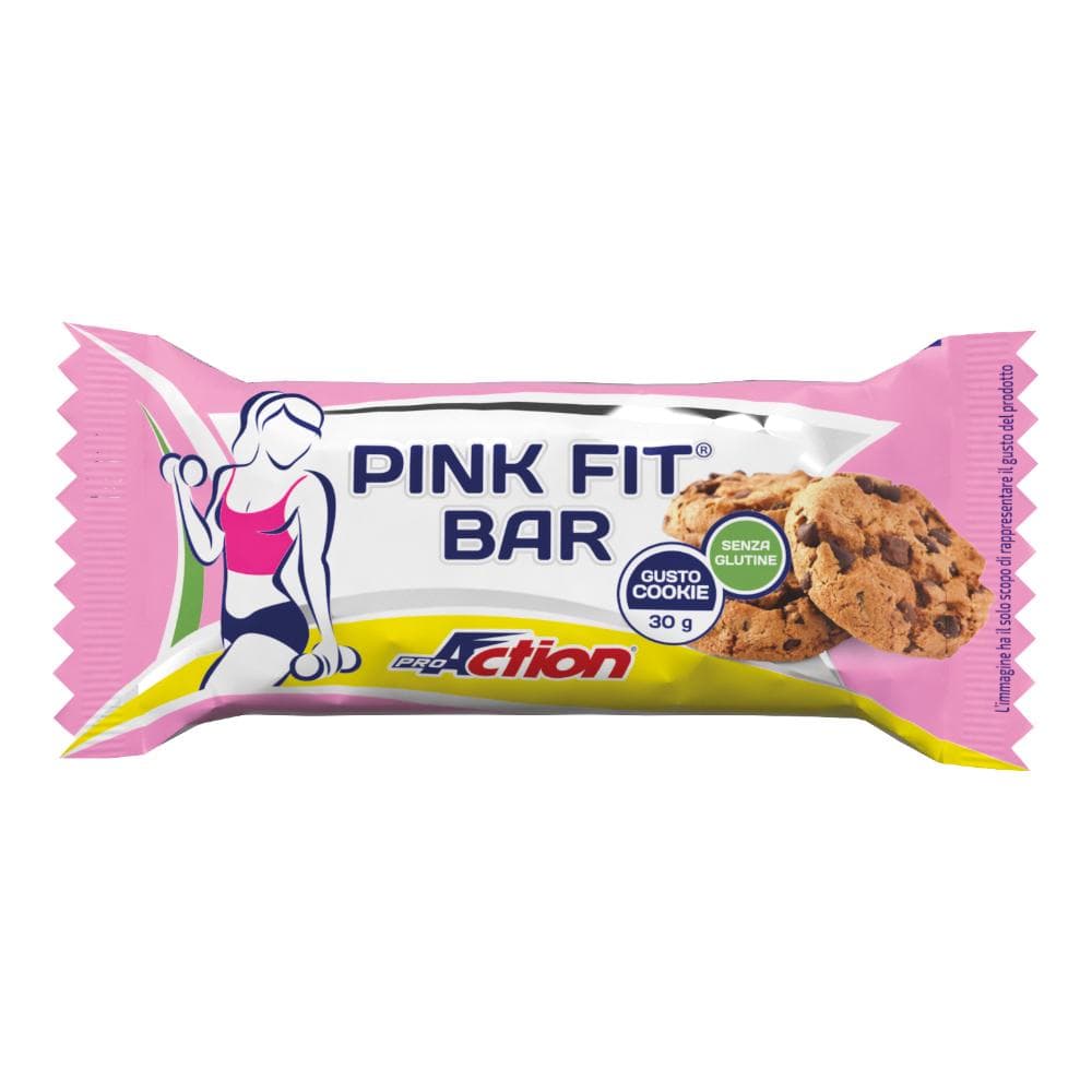 ProAction Pink Fit Bar Barretta Cookie 30 g