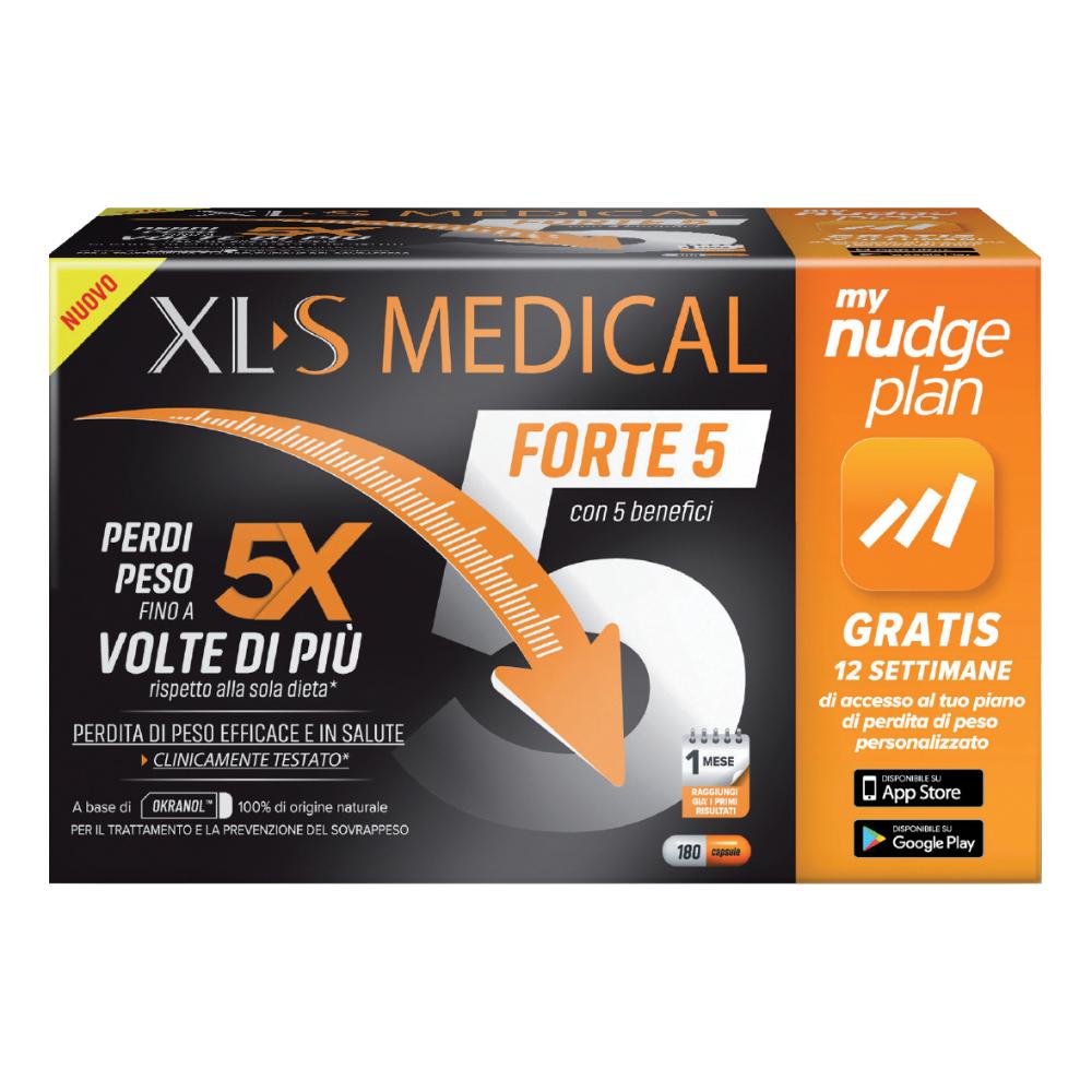 Xls medical forte 5 integratore per dimagrire 180 capsule