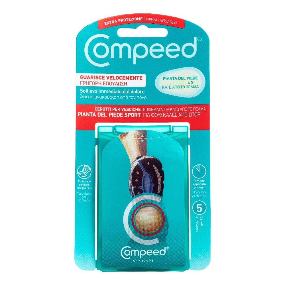 Compeed vesciche pianta piede 5 cerotti