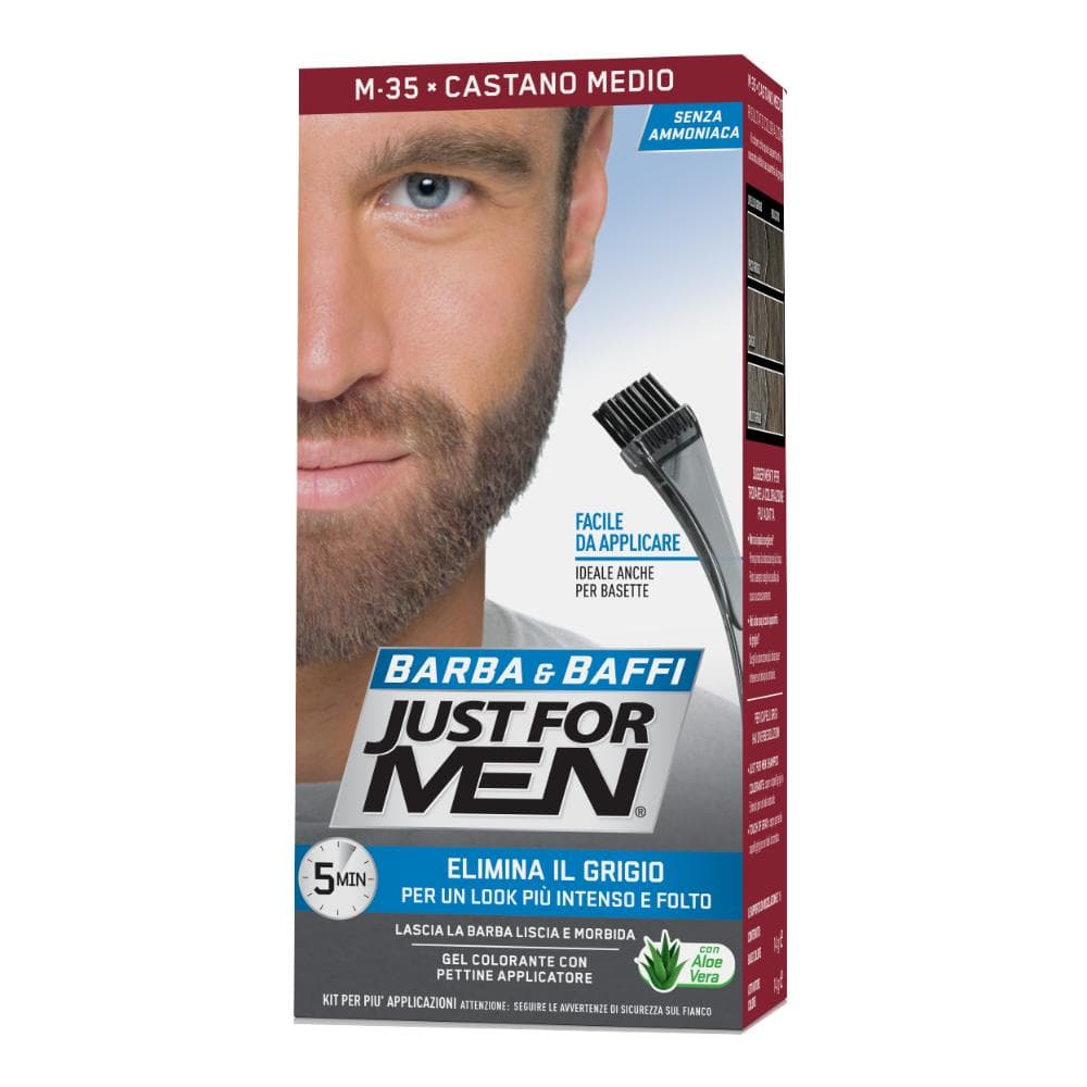 Just For Men Barba & Baffi M35 Castano Medio