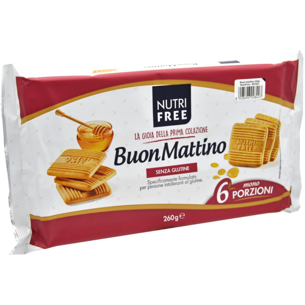 Nutri Free Buon Mattino Biscotti senza Glutine 260 g