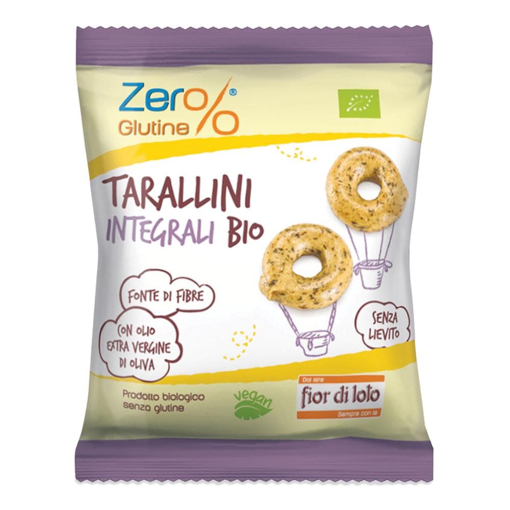 Zer%glutine tarallini integrali 30 g