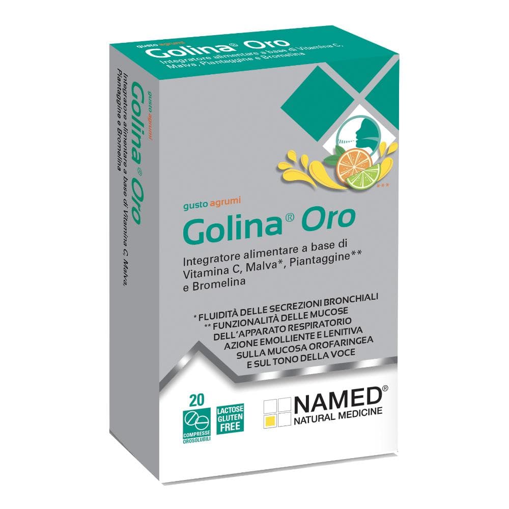 Golina oro agrumi 20 compresse orosolubili