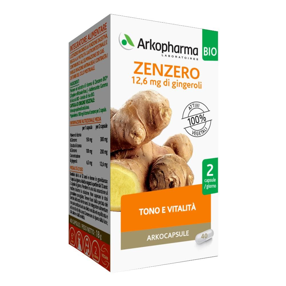 Arkocapsule zenzero bio 40cps