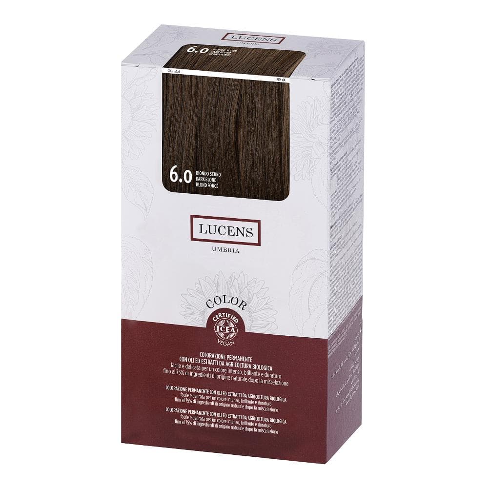 Lucens umbria tinta color lucens 6,00 biondo scuro 135 ml