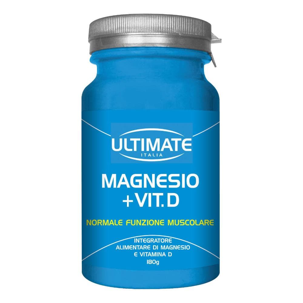 Ultimate Magnesio + Vit D Integratore 180 g
