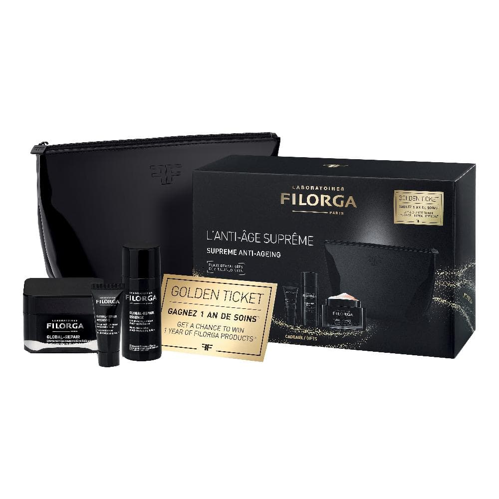 Filorga luxury coffret global 2020 1 global repair 50 ml + 1 global repair essence 50 ml + 1 global repair eyes &amp; lips 4 ml