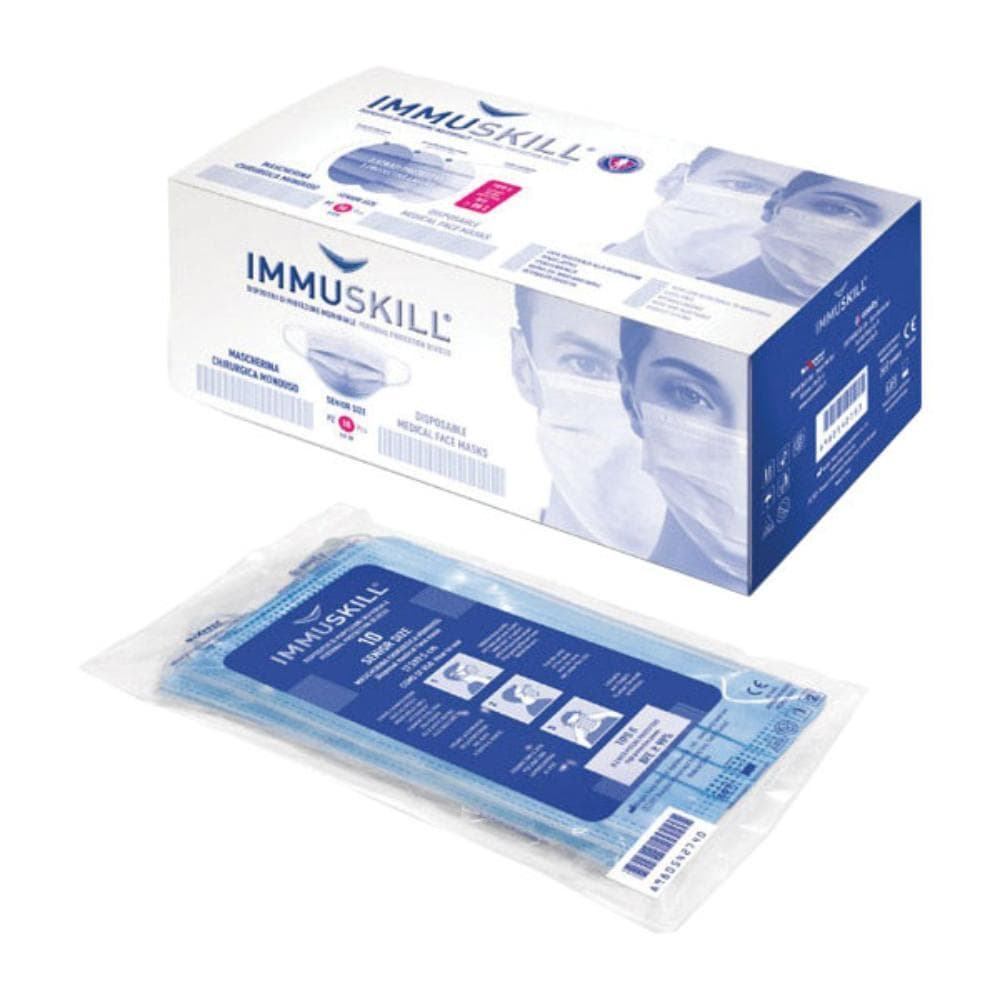 Immuskill mascherina chirurgica 50 pezzi