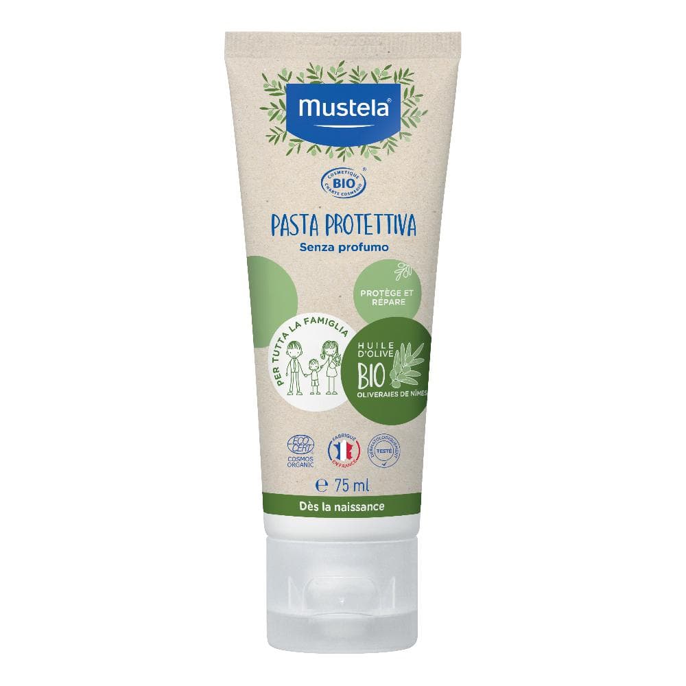 Mustela Pasta Protettiva Lenitiva Bio Senza Profumo 75 ml